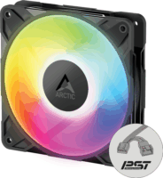 ARCTIC P12 Pro A-RGB LN 120mm PWM Rendszerhűtő ventilátor 3db - Fekete