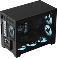 Formula Air Mesh G6 Midi Torony Számítógépház + 4db 120mm ventilátor - Fekete