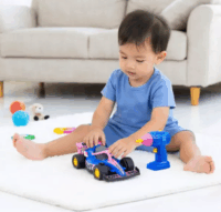 Dickie Toys ABC F1-es autóépítő szett bébijáték 25 cm