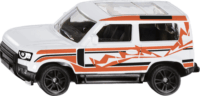 Siku Blister Land Rover Defender Fém modell autó 1:55 - Fehér/Narancs