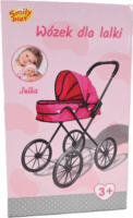 Smily Play Játék Babakocsi 74 cm - Pink