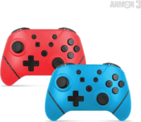 Armor3 M07467-BBRD Wireless Gamepad Nintendo Switch konzolhoz (2db) - Kék/Piros