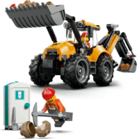 LEGO 60480 City - Sárga Árokásó - Rakodó