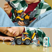 LEGO 60480 City - Sárga Árokásó - Rakodó