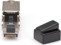 Digitus DN-93636 CAT6a STP RJ45 Derékszögű Csatlakozó - Ezüst