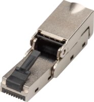 Digitus DN-93636 CAT6a STP RJ45 Derékszögű Csatlakozó - Ezüst