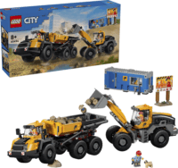 LEGO 60494 City - Homlokrakodó és Billenőplatós Teherautó