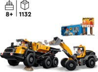 LEGO 60494 City - Homlokrakodó és Billenőplatós Teherautó