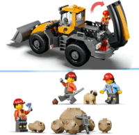 LEGO 60494 City - Homlokrakodó és Billenőplatós Teherautó