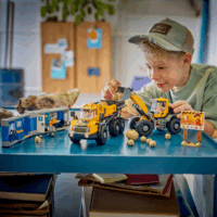 LEGO 60494 City - Homlokrakodó és Billenőplatós Teherautó