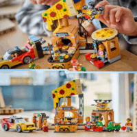 LEGO 60496 City - Pizzéria Kiszállító Járművekkel
