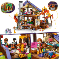 LEGO 42705 Friends - Otthonos Kabin az Őszi Erdőben