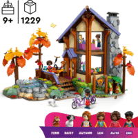 LEGO 42705 Friends - Otthonos Kabin az Őszi Erdőben