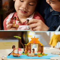 LEGO 43282 Disney - Falusi Ház és Tutaj