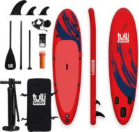 Tulli Sport Rush SUP felfújható deszka kiegészítőkkel max. 160kg - Piros