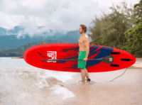 Tulli Sport Rush SUP felfújható deszka kiegészítőkkel max. 160kg - Piros
