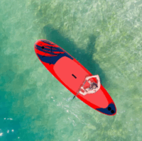 Tulli Sport Rush SUP felfújható deszka kiegészítőkkel max. 160kg - Piros