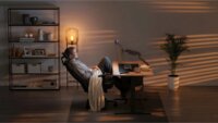 Endorfy Atlas GS 35" TV / Monitor Asztali Tartó Kar - Fekete