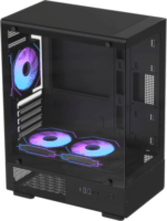 Formula Crystal Z1CM V2 Mini Torony Számítógépház + 1db 120mm ventilátor - Fekete