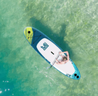 Tulli Sport Ocean SUP készlet elfújható deszka kiegészítőkkel max. 160kg - Kék/Fehér