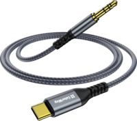 Colorway CW-CBPDJ071-G USB-C apa - Jack 3.5mm apa Audio Adapter Kábel 1.2m - Szürke