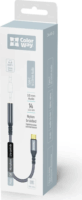 Colorway CW-AD-CJ USB-C apa - Jack 3.5mm anya Átalakító Adapter 0.14m - Szürke