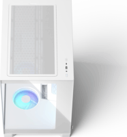 Fractal Design Pop 2 Vision RGB Midi Torony Számítógépház + 4db 120mm ventilátor - Fehér