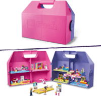 LEGO 42697 Friends - Kreatív Bőröndalakú Babaház