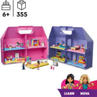 LEGO 42697 Friends - Kreatív Bőröndalakú Babaház