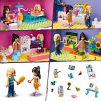 LEGO 42697 Friends - Kreatív Bőröndalakú Babaház