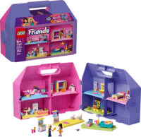 LEGO 42697 Friends - Kreatív Bőröndalakú Babaház