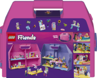 LEGO 42697 Friends - Kreatív Bőröndalakú Babaház