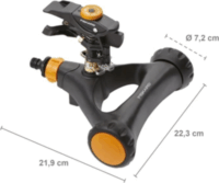 Fiskars 1023656 Fém Impulzus Esőzetető kerekekkel