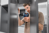 Bosch GSR 12V-32 Professional Akkus fúró-csavarozó + 2x 12V Akku + Táska + Bitkészlet