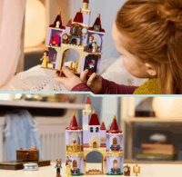 LEGO 43289 Disney - Belle és a Szörnyeteg Varázslatos Kastélya