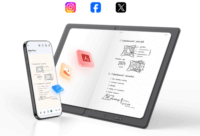 XP-Pen Note Plus Grafikus kijelző A5 - Szürke