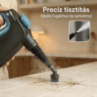 Clean Koala 2az 1ben Gőztisztító készülék 1350W - Fekete/Kék