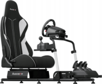 Huzaro Speed 5.5 Verseny szék kormánnyal és pedállal - Fekete (PC)