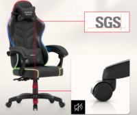 Huzaro Force 2.7 RGB Gamer szék távirányítóval - Fekete