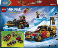 LEGO 71864 Ninjago - Kai és Cole Kombinálható Járművei