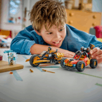 LEGO 71864 Ninjago - Kai és Cole Kombinálható Járművei