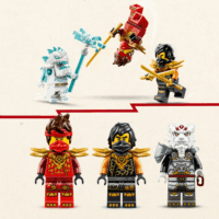 LEGO 71864 Ninjago - Kai és Cole Kombinálható Járművei