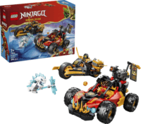 LEGO 71864 Ninjago - Kai és Cole Kombinálható Járművei