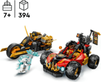 LEGO 71864 Ninjago - Kai és Cole Kombinálható Járművei