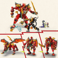 LEGO 71868 Ninjago - Wyldfyre Átalakuló Sárkányrobotja
