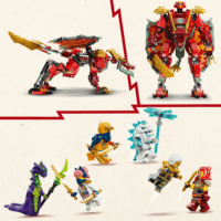 LEGO 71868 Ninjago - Wyldfyre Átalakuló Sárkányrobotja