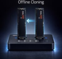 Qoltec 52366 SSD Dokkoló és Klónozó állomás (USB-C - M.2 NVMe)