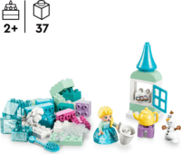LEGO 10462 DUPLO - Jégvarázs: Kreatív Doboz Elsa és Olaf Figurákkal