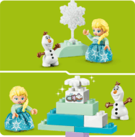 LEGO 10462 DUPLO - Jégvarázs: Kreatív Doboz Elsa és Olaf Figurákkal