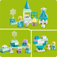 LEGO 10462 DUPLO - Jégvarázs: Kreatív Doboz Elsa és Olaf Figurákkal